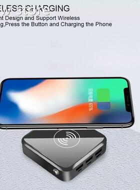 1r010p0 mAh Qi wireless ower bank Portable0 Chager Mini Pov