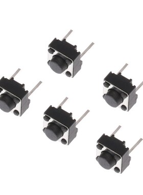 100 Pcs 6x6x5mm 2 Pin Micro Momentary Push Button Tactile Sw