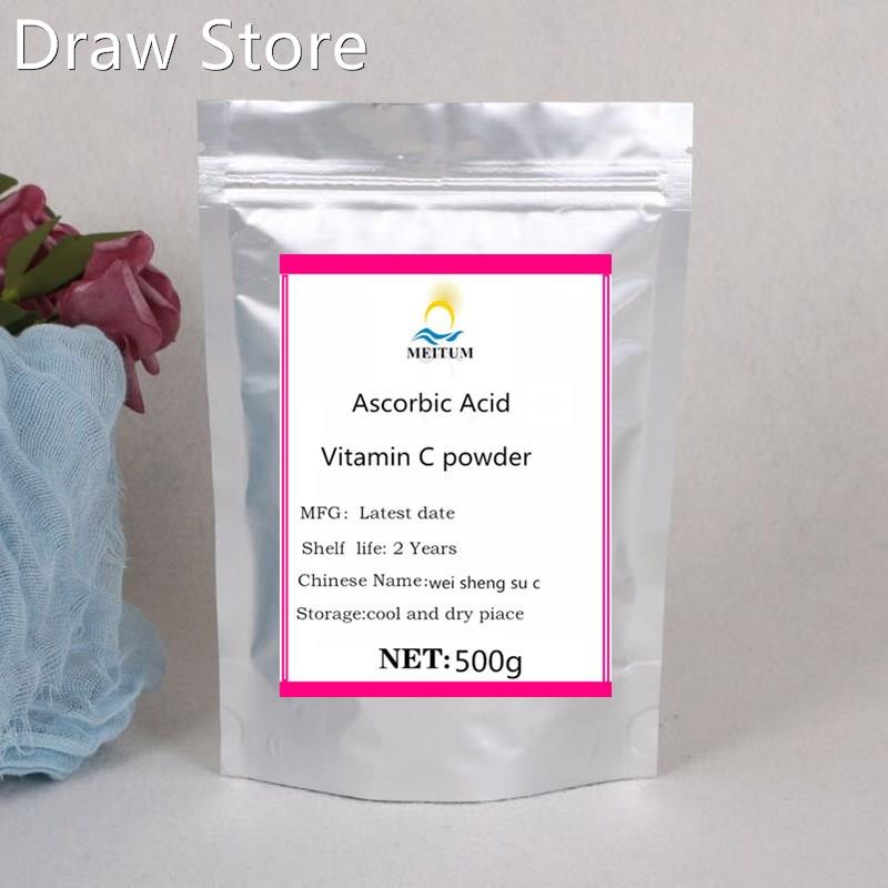 100-1000g Pure Vitamin C ascorbic acid,vitamin C powder for