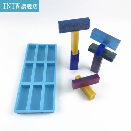 Building Blocks Epoxy Resin Mold Game Toys Brick Silicone Mo