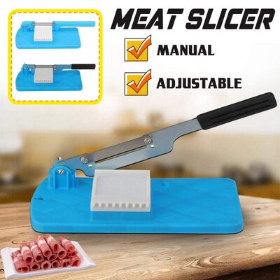 Household Manual Lamb Slicer Frozen Meat Cutting Machine Bee