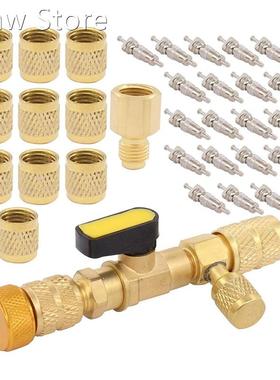 A/C Valve Core Remover Installer Tool Kit R134A and Dual Siz