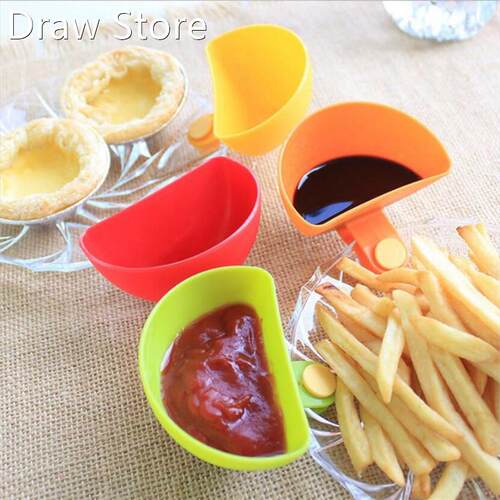 1PCS Assorted Seasoning Sugar Salad Tomato paste Sauce Dishe