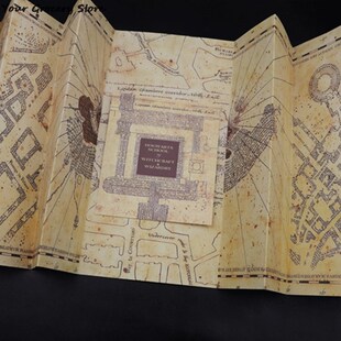 77cm*22cm Marauder's Map Christmas Gifts Action Harried