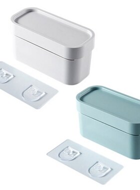 Garbage Bag Storage Box Wall Mount Trash Bags Dispenser Orga