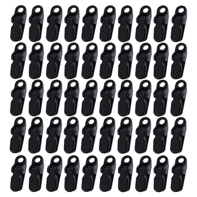 50Pcs Tent Add Pull Point Alligator Clip Outdoor Camping Can