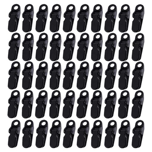 50Pcs Tent Add Pull Point Alligator Clip Outdoor Camping Can