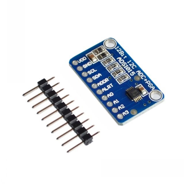 ADS1015 ADC ultra-compact 12-precision ADC module developmen