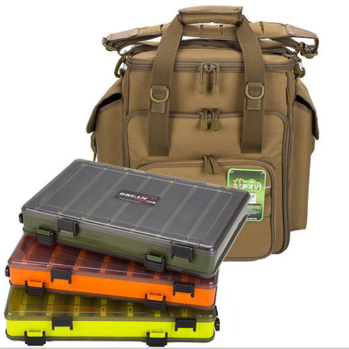 Double Sided Tackle Box Accessories Box Minnows Bait Fishing