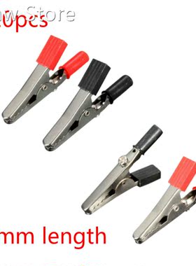 2 Or 10pcs 55mm Alligator Clips Electrical Test Crocodile Al