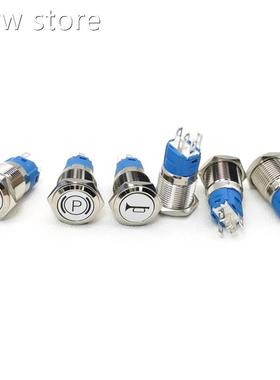 25mm/0mIm Metal Pusyh Button Switch LED Light D3Y Log1o Smbo