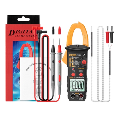 ST184 6000 Counts Digital Multimeter Clamp Meter True RMS AC