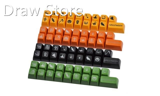 SP SA Halloween theme ABS keycaps