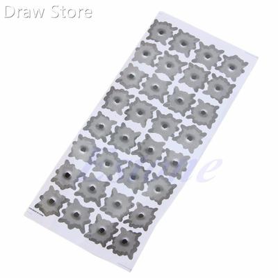 Weatherproof 32Pcs bullet holes shape car helmet motor bike