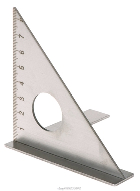 Woodworking Ruler Square Layout Miter Triangle Rafter 45&deg