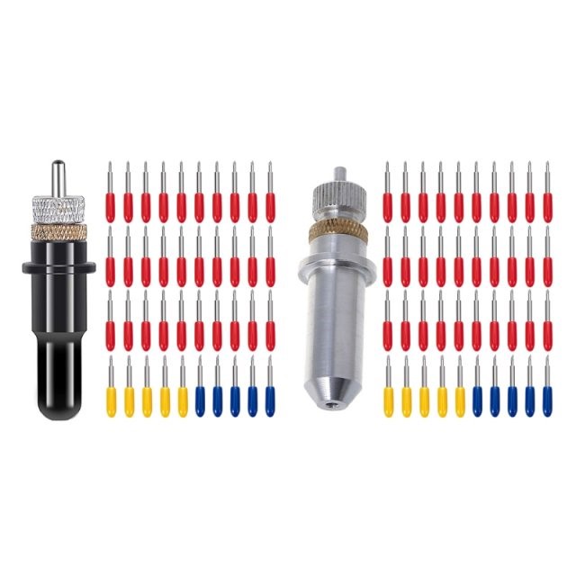 41 Pcs 30/45/ 60 Degree Vinyl Cutter Plotter Blades + Blade