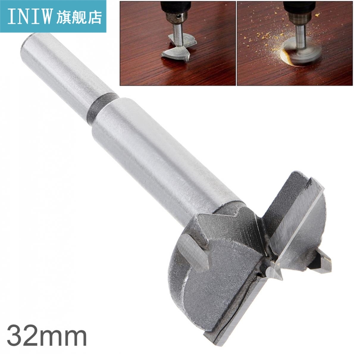 32mm Tungsten Steel Hard Alloy Wood Drill Bits Woodworking H