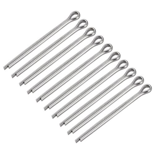 10Pcs Split Cotter Pin - 5mm x 70mm 304 Stainless Steel 2-Pr