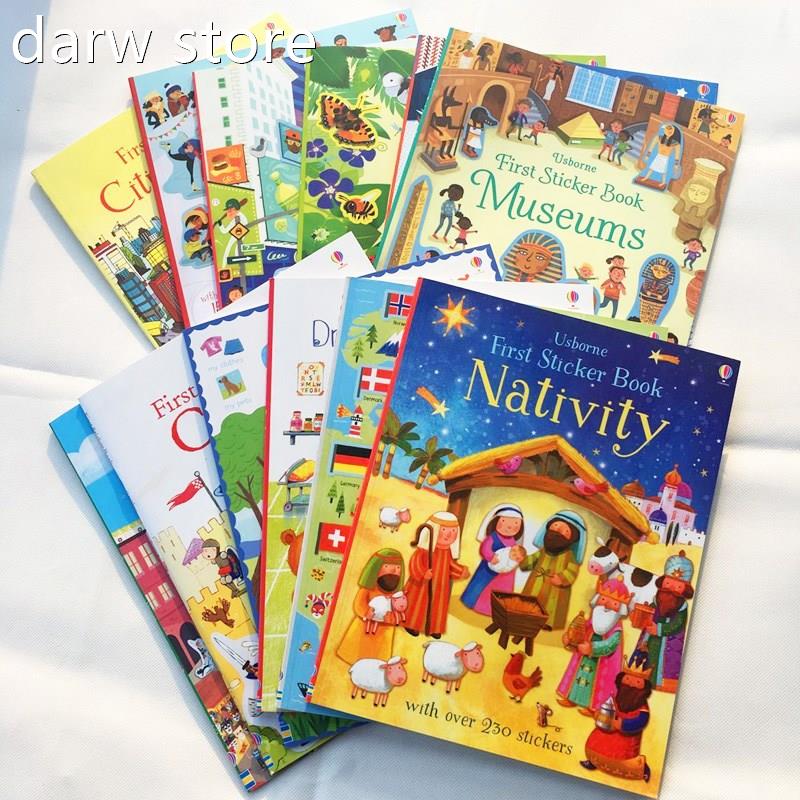 A4 siz e Children Scene Stickel r B1ookBabyEngish Book Sto