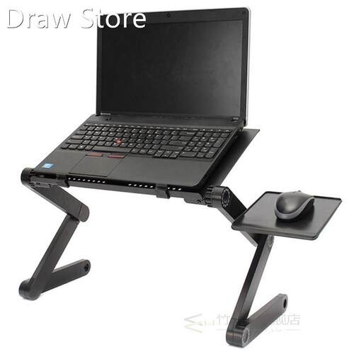 Laptop Stand able Lap Desk ray Portable Adjustable for Bed - 封面