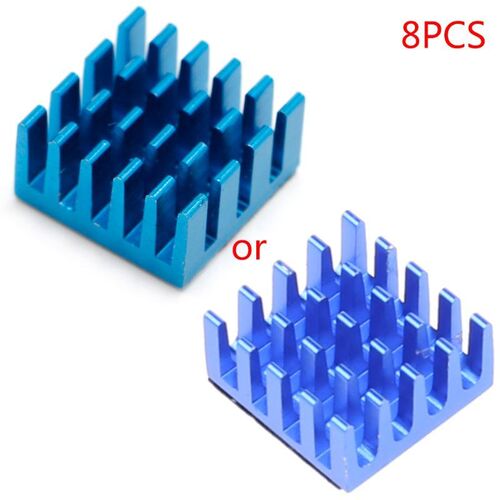 HOT! White Alu um Heatsink For DDR VGA RAM Memory Chipset