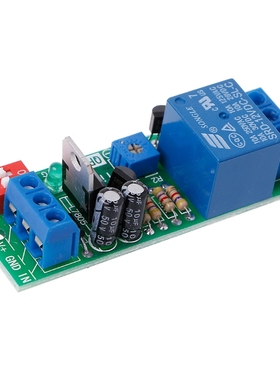 DC12V Adjustable Signal Trigger Timer Relay High Level Time