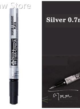 Permanent Metallic Marker Pens White Silver Gold Paint Pen