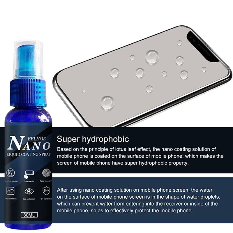 1PC 30ml Nano Liquid Screen Protector Film Spray Mobile Phon
