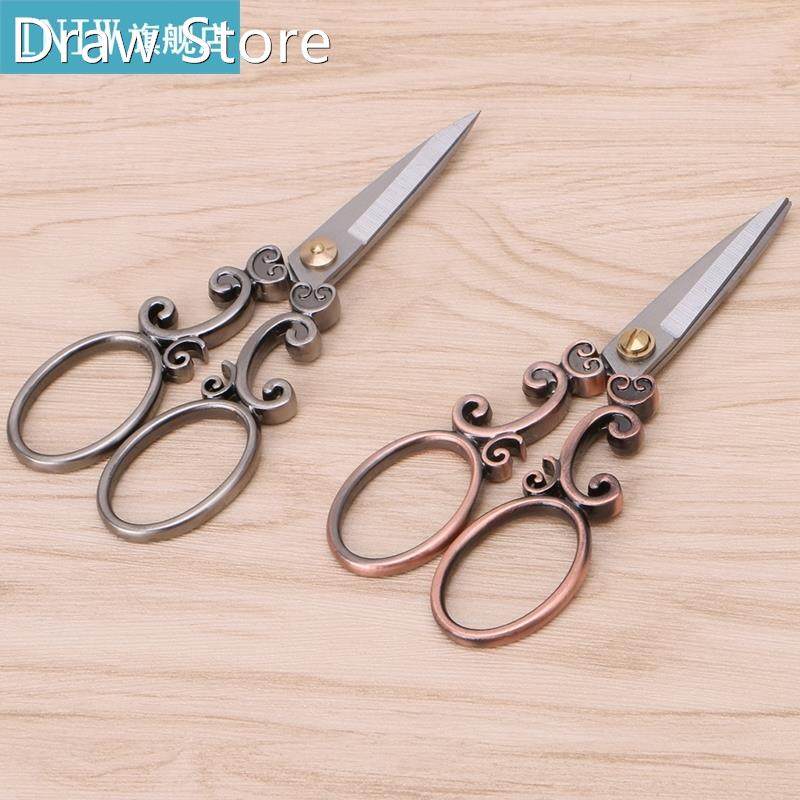 retro style scissors antique cutter cutting embroidery cross