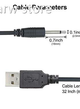 USB to gD1C 25mm Chargin Cable, ibVra.tor Charger Cord for R