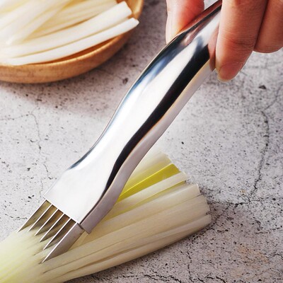 Multifunction Stainless Steel Kitchen Tool Shredded Onion Kn