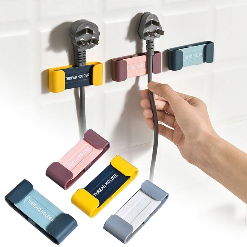 Cable Holder Clips, 4pcs/set Cable Management Cord Organizer
