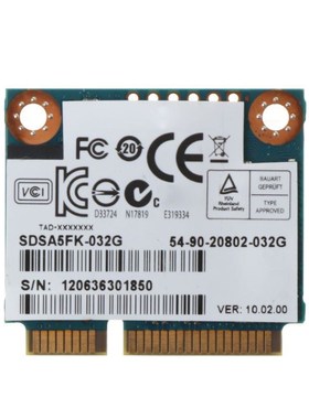 Half Size MSATA 32G SDSA5FK-032G Adapter Card Converter for