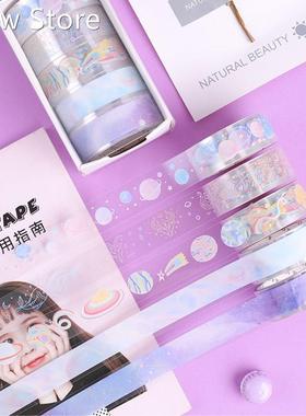 Washi Tape 5Pcs/Set Stickers Washitape School Supplies Stati