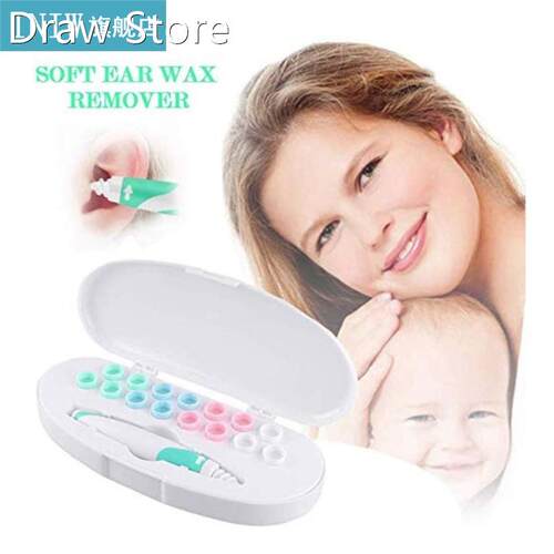 Ear Cleaner Ear Wizard Wax Removal Tool Soft Spiral Ear Clea
