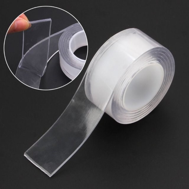 Reusable Adhesive Silicone Tape Universal Anti-Slip Double-s