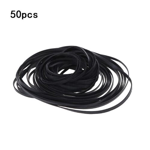 50PCS 40-135MM Universal Mix Cassette Tape Machine Belts Ass