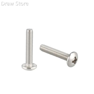 Machine Screws, M3x16mm Phillips Truss Head Screw, 304 Stain