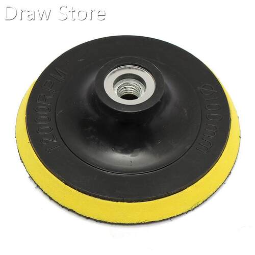 2pcs 100mm Polisher Bonnet Pad Angle Grinder wheel Polishing