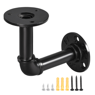 Industrial+Iron+Pipe+Shelf+Brackets+(5.5
