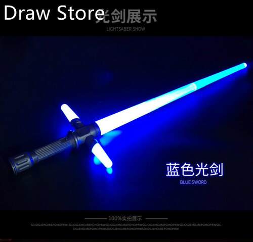 New E7 lightsaber with sound effect, luminous sound, cross l