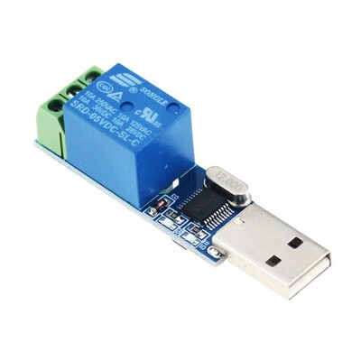 1PCS LCUS-1 Type USB 1 Channe l Relay Module Electronic Conv