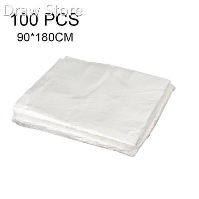 100Pcs Plastic Bed Sheets Disposable Waterproof Massage Tabl
