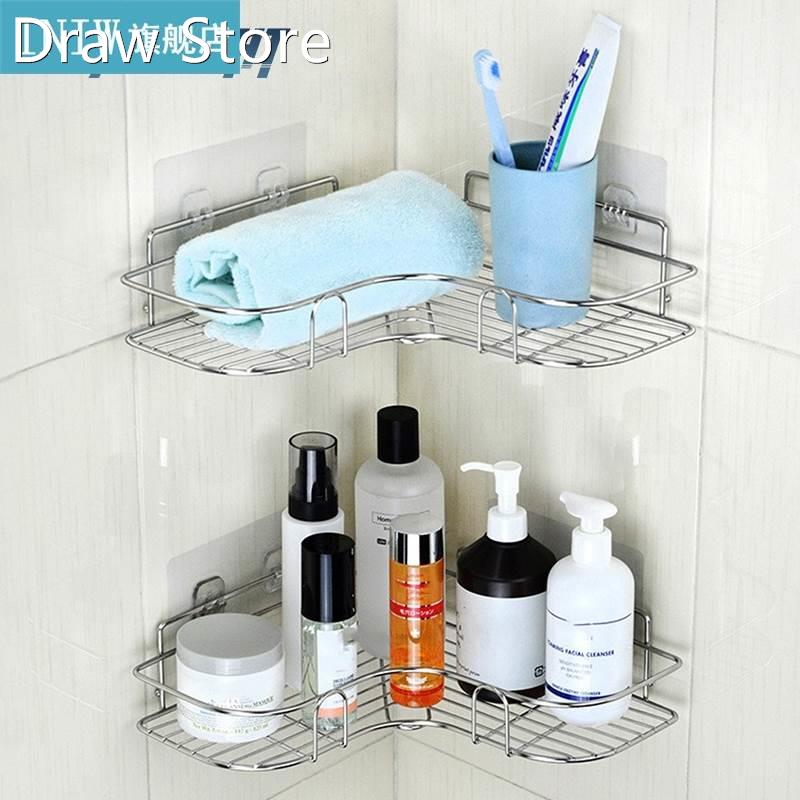 Recableght Stainless Steel Bathroom Corner Storage Rack Savi