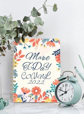 12 Month Planner from January 2022 to December 2022 Monthly