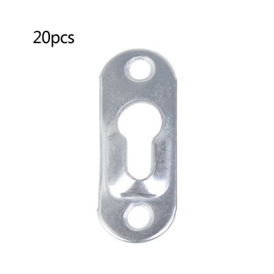 20pcs/Lot Metal Keyhole Hanger Fasteners for Picture Frames