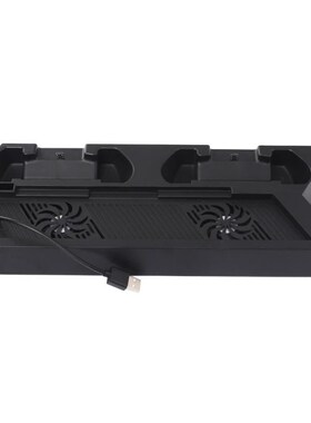 PS4 Cooling Station Vertical Stand with 2 Controller Chargin