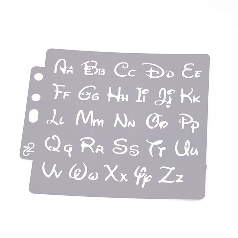 Alphabet Letter Stencils Template Painting Scrapbooking Embo