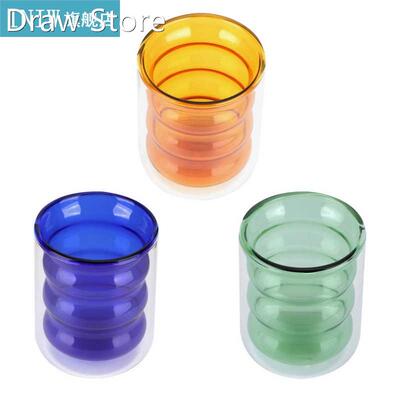 Glass Mug Decorative Anti-scald Heat?Resistant Drinking Mug