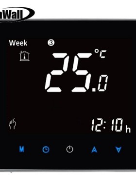 3A Load Water Heating Type LCD Digital Heating Room Thermost